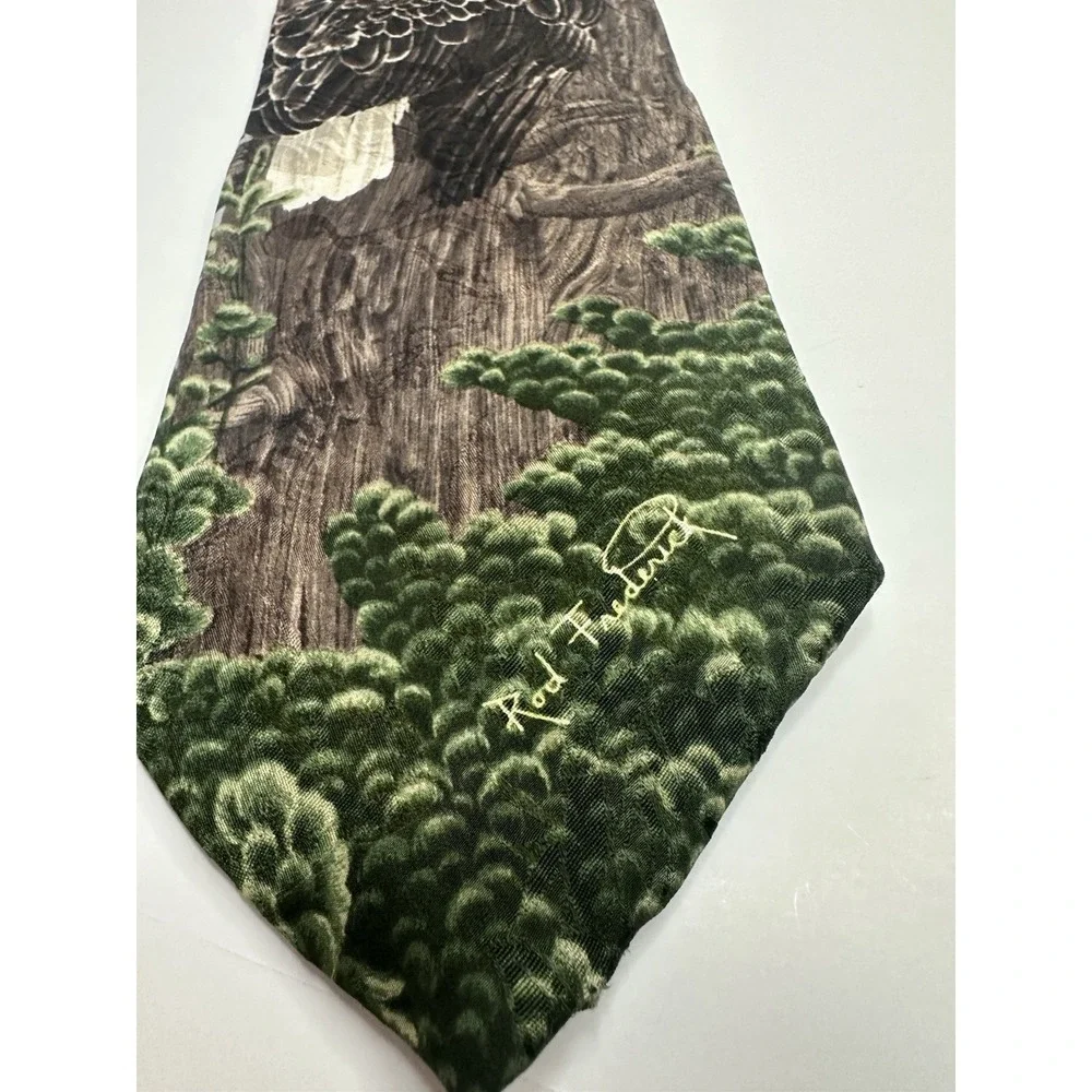 Endangered Species Tie 1996‎ The Nesting Call By Rod Frederick Silk Classic